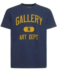 GALLERY DEPT. - Art Dept. Short-sleeved Cotton-jersey T-shirt - Lyst