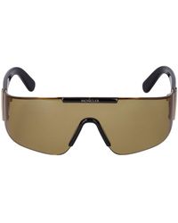 Moncler - Ombrate Mask Metal Sunglasses - Lyst