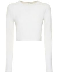 GIRLFRIEND COLLECTIVE - Crop top reset in techno stretch - Lyst