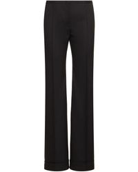 Philosophy Di Lorenzo Serafini - Tropical Wool Blend Straight Pants - Lyst