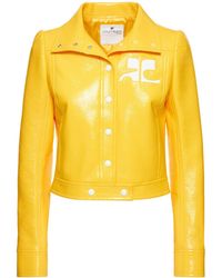 Courreges - Giacca in vinile - Lyst