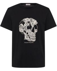 Alexander McQueen - Skull コットンtシャツ - Lyst
