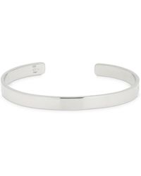 Maison Margiela Brazalete De Plata - Metálico