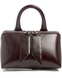 The Attico - Mini Friday Crinkled Leather Bag - Lyst