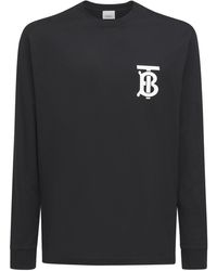 men's burberry long sleeve t shirt