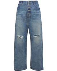 Junya Watanabe Cotton Denim Jeans - Blue