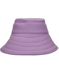 The Attico - Wool Blend Felt Bucket Hat - Lyst