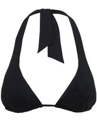Dolce & Gabbana - Padded Jersey Triangle Bikini Top - Lyst