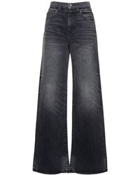 Amiri - Jeans larghi in denim / doppio girovita - Lyst