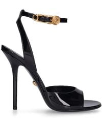 Versace - 105Mm Leather Sandals - Lyst