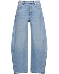 Alexander Wang - Jeans oversize vita bassa - Lyst
