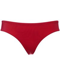 DSquared² Braguitas De Bikini De Techno Stretch Con Logo - Rojo