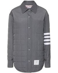 Thom Browne - Quilted Tech Down Jacket - Lyst