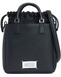 Maison Margiela - 5Ac Tote Vertical Grained Leather Bag - Lyst
