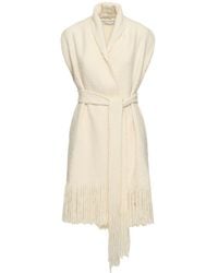 Gabriela Hearst - Teagan Belted Cashmere Knit Vest Coat - Lyst