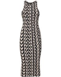 Marc Jacobs - The Monogram Race Ribbed Dress - Lyst