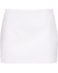 Interior - The Demi Cotton Mini Skirt - Lyst