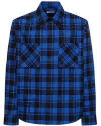 Off-White c/o Virgil Abloh - Checked Cotton Shirt - Lyst