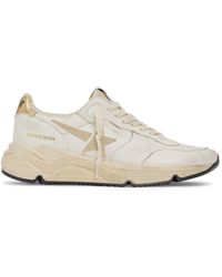 Golden Goose - 30mm Running Leather Sneakers - Lyst