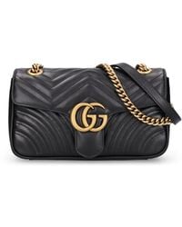 Gucci - Small Gg Marmont 2.0 レザーバッグ - Lyst