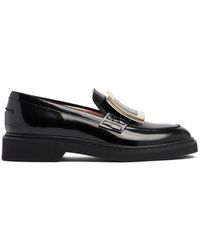 Roger Vivier - Viv Rangers レザーローファー 25mm - Lyst