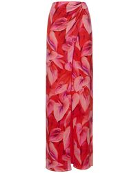 ANDAMANE - Gonna midi phoebe in viscosa - Lyst
