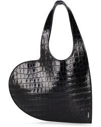 Coperni - Mini Heart Embossed Leather Tote Bag - Lyst