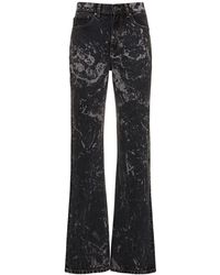 ROTATE BIRGER CHRISTENSEN - Jeans in twill di cotone washed - Lyst