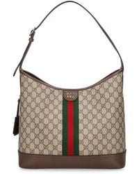 Gucci - Medium Ophidia gg Canvas Shoulder Bag - Lyst