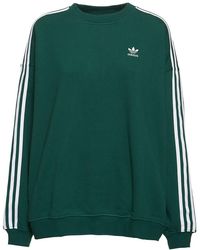 adidas Originals Oversized Sweatshirt Mit U-ausschnitt - Grün
