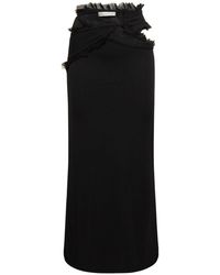 Christopher Esber - Carina Cutout Long Skirt W/Tulle Details - Lyst