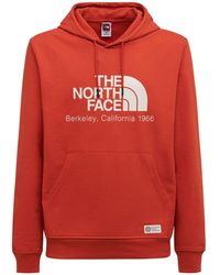 Sudadera roja The North Face con capucha Redbox S - goon