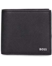 BOSS - Zair Leather Billfold Wallet - Lyst