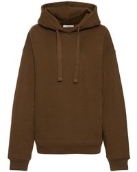 Lemaire - Hoodie Aus Baumwollmischung - Lyst