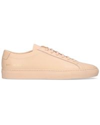 Common Projects 20mm Hohe Ledersneakers "original Achilles" - Pink
