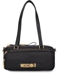 Moschino - Multi-Pocket Nylon Shoulder Bag - Lyst