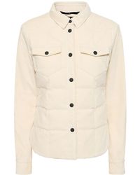3 MONCLER GRENOBLE - Nangy Stretch Corduroy Down Shirt Jacket - Lyst