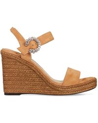 Jimmy Choo Wedge sandals for Women | Online Sale up to 55% off | Lyst