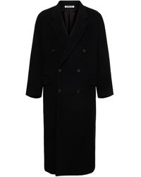 AURALEE Mosser Chesterfield Coat in Black for Men | Lyst AURALEE Mosser Chesterfield Coat in Black for Men | Lyst