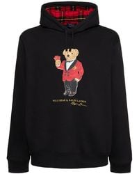Polo Ralph Lauren - Sweat-shirt à capuche black magic bear - Lyst