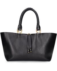 Chloé - Small Marcie Tote Leather Bag - Lyst