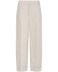 Max Mara - Anselmo リネンワイドパンツ - Lyst