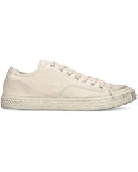 Acne Studios - Ballow Soft Tumbled Cotton Sneakers - Lyst