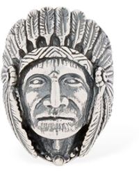Cantini Mc Firenze Ring "great Indian Head" - Mettallic