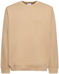 Burberry - Sweat-shirt en jersey de coton à logo bainton - Lyst