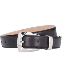 Khaite - 3Cm Benny Leather Belt - Lyst