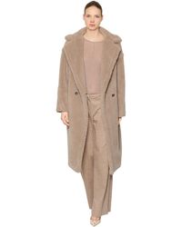 Max Mara Mantel Aus Alpakamischung "tedgirl" - Braun