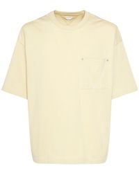 Bottega Veneta - T-shirt oversize in jersey di cotone - Lyst