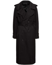 Wardrobe NYC - Compact Cotton Drill Trench Coat - Lyst