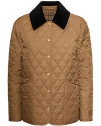 Burberry - Dranefeld Quilted Buttoned Short Jacket - Lyst